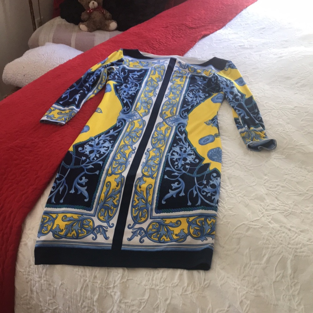 Cache wiggle dress colors of Ukraine 2 FINAL PRICE